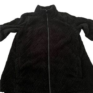 St. John’s Bay Women’s Black Fleece Jacket